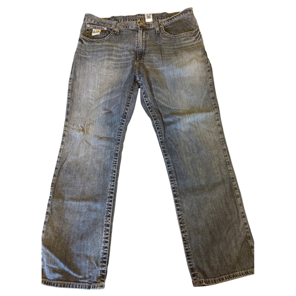 Cinch Jeans Mens 40x32 Blue Relaxed Straight Medium Wash‎ Denim Pants Cowboy